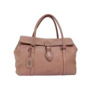 Pre-owned Leather fendi-bags Fendi Vintage , Pink , Dames