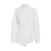 Lange Mouw Blouse Penn&Ink N.Y , White , Dames