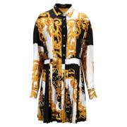 Pre-owned Silk dresses Versace Pre-owned , Multicolor , Dames