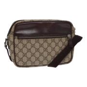 Pre-owned Leather gucci-bags Gucci Vintage , Brown , Dames