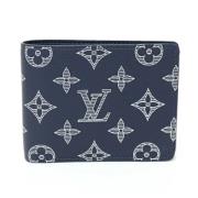 Pre-owned Fabric wallets Louis Vuitton Vintage , Blue , Dames