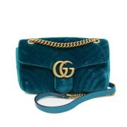 Pre-owned Fabric gucci-bags Gucci Vintage , Green , Dames