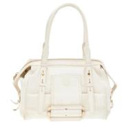 Pre-owned Leather shoulder-bags Givenchy Pre-owned , White , Dames