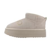 Winterlaarzen Stijlvolle Modieuze Schoenen Liu Jo , Beige , Dames