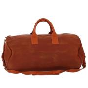 Pre-owned Canvas prada-bags Prada Vintage , Orange , Dames