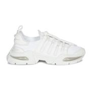 Witte Sneakers met Futuristisch Ontwerp Dolce & Gabbana , White , Here...