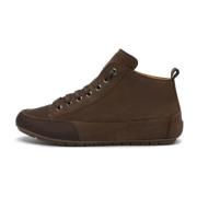 Nubuck sneakers MID GUM Candice Cooper , Brown , Dames