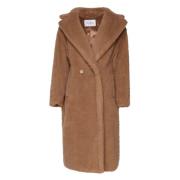 Teddy Jas Kameel Knoopsluiting Max Mara , Brown , Dames