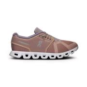 Roze Nude Hardloopschoenen Witte Zool On Running , Brown , Dames