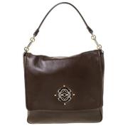 Pre-owned Leather shoulder-bags Loewe Pre-owned , Brown , Dames