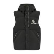 Donsvest Moncler , Black , Heren