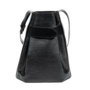 Pre-owned Leather louis-vuitton-bags Louis Vuitton Vintage , Black , D...