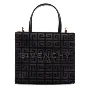 Canvas tas met lederen details Givenchy , Black , Dames