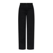 Wijde jeans Rag & Bone , Black , Dames