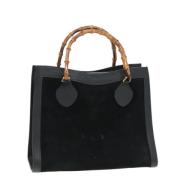 Pre-owned Leather gucci-bags Gucci Vintage , Black , Dames