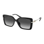 Black/Dark Grey Shaded Sunglasses Castellina Michael Kors , Black , Da...