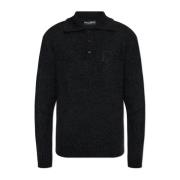 Polo sweater Dolce & Gabbana , Gray , Heren