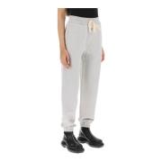 Katoenen French Terry Joggers Jil Sander , Gray , Dames