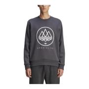 Spzl F.c. Sweatshirt Adidas , Gray , Heren