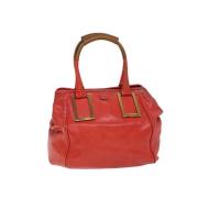 Pre-owned Leather handbags Chloé Pre-owned , Red , Dames