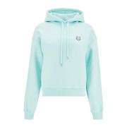 Sweatshirt met gedurfd vossenhoofd Maison Kitsuné , Blue , Dames