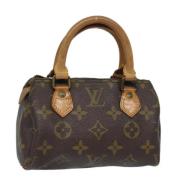 Pre-owned Canvas louis-vuitton-bags Louis Vuitton Vintage , Brown , Da...