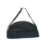 Pre-owned Canvas gucci-bags Gucci Vintage , Blue , Dames