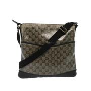 Pre-owned Canvas gucci-bags Gucci Vintage , Black , Dames