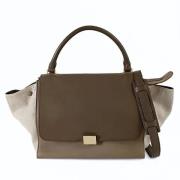 Pre-owned Leather celine-bags Celine Vintage , Brown , Dames