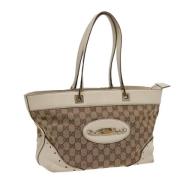 Pre-owned Canvas gucci-bags Gucci Vintage , Brown , Dames