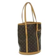 Pre-owned Canvas louis-vuitton-bags Louis Vuitton Vintage , Brown , Da...