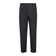 Stoffen Broek Paolo Pecora , Blue , Heren