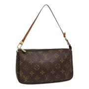 Pre-owned Canvas louis-vuitton-bags Louis Vuitton Vintage , Brown , Da...