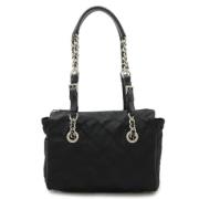 Pre-owned Leather prada-bags Prada Vintage , Black , Dames