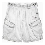 Korte Bermuda Shorts voor Mannen Mihara Yasuhiro , Gray , Heren