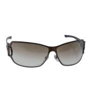 Pre-owned Plastic sunglasses Gucci Vintage , Brown , Dames