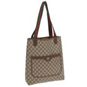 Pre-owned Leather gucci-bags Gucci Vintage , Brown , Dames