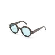 VJ0Nakagin Tower Clouds Havana Sunglasses Marni , Black , Unisex