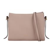 Boheme Handtas met Gevlochten Handvat Coccinelle , Pink , Dames