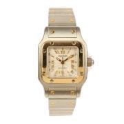 Pre-owned Metal watches Cartier Vintage , Gray , Dames