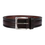 Zachte Leren Riem Orciani , Brown , Heren