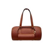 Pre-owned Leather louis-vuitton-bags Louis Vuitton Vintage , Brown , D...