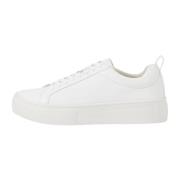 Witte Leren Platform Sneaker Vagabond Shoemakers , White , Dames