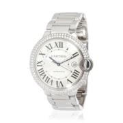 Pre-owned Metal watches Cartier Vintage , Gray , Dames