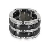 Pre-owned White Gold rings Chanel Vintage , Multicolor , Dames