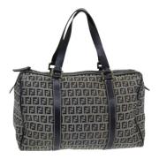 Pre-owned Canvas fendi-bags Fendi Vintage , Blue , Dames