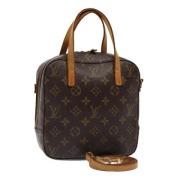 Pre-owned Canvas louis-vuitton-bags Louis Vuitton Vintage , Brown , Da...