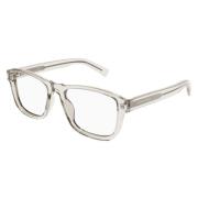 Rechthoekige optische brillen in beige Saint Laurent , Beige , Unisex