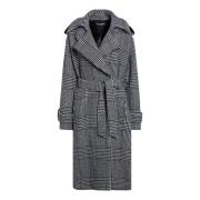 Dubbelborstige Jas Dolce & Gabbana , Gray , Dames