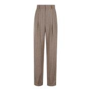 Stijlvolle broek voor mannen Moschino , Brown , Dames